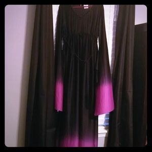 Black and purple Witch costume with matching hat
